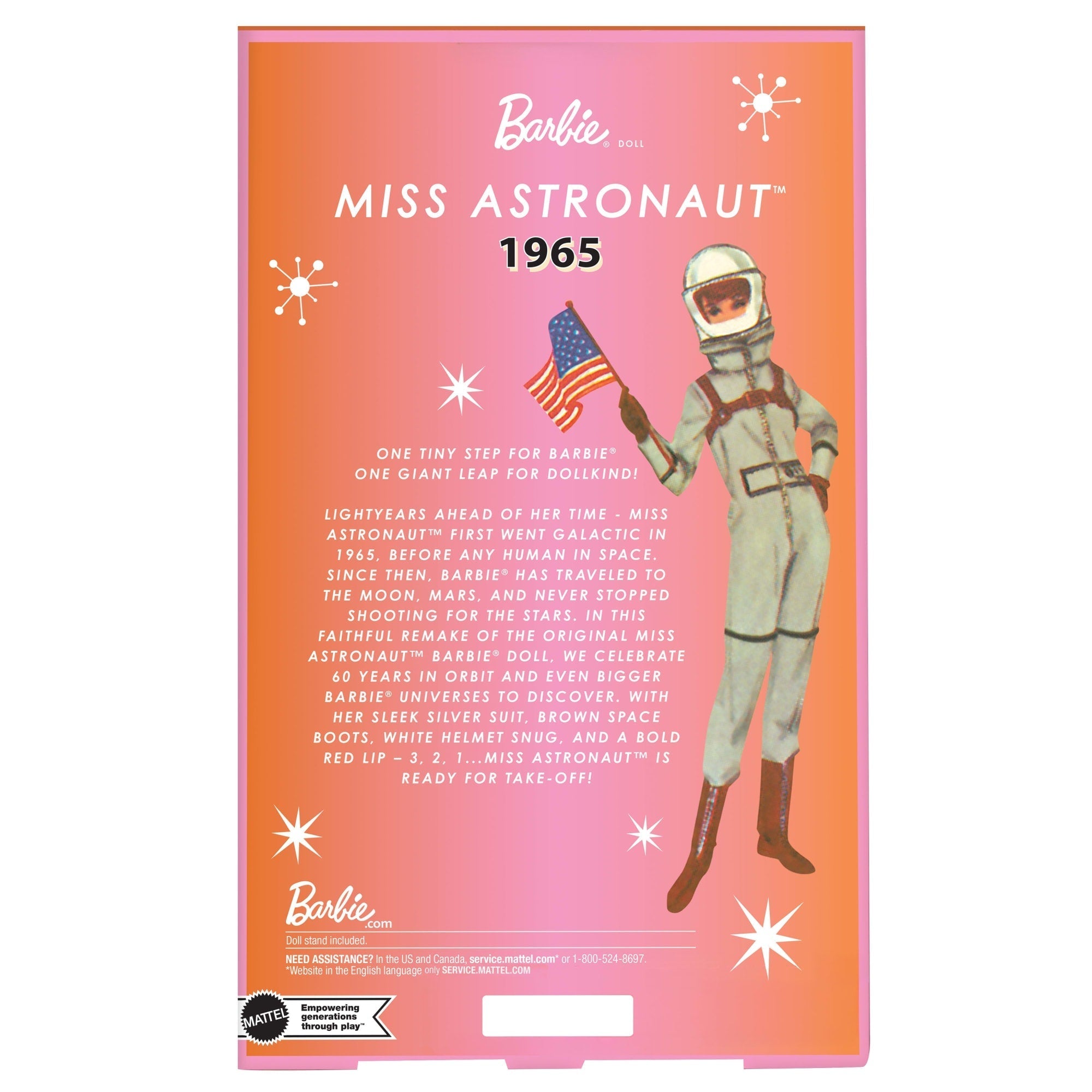 Barbie-Poupée Astronaute-Poupée à Collectionner Avec Costume et Casque
