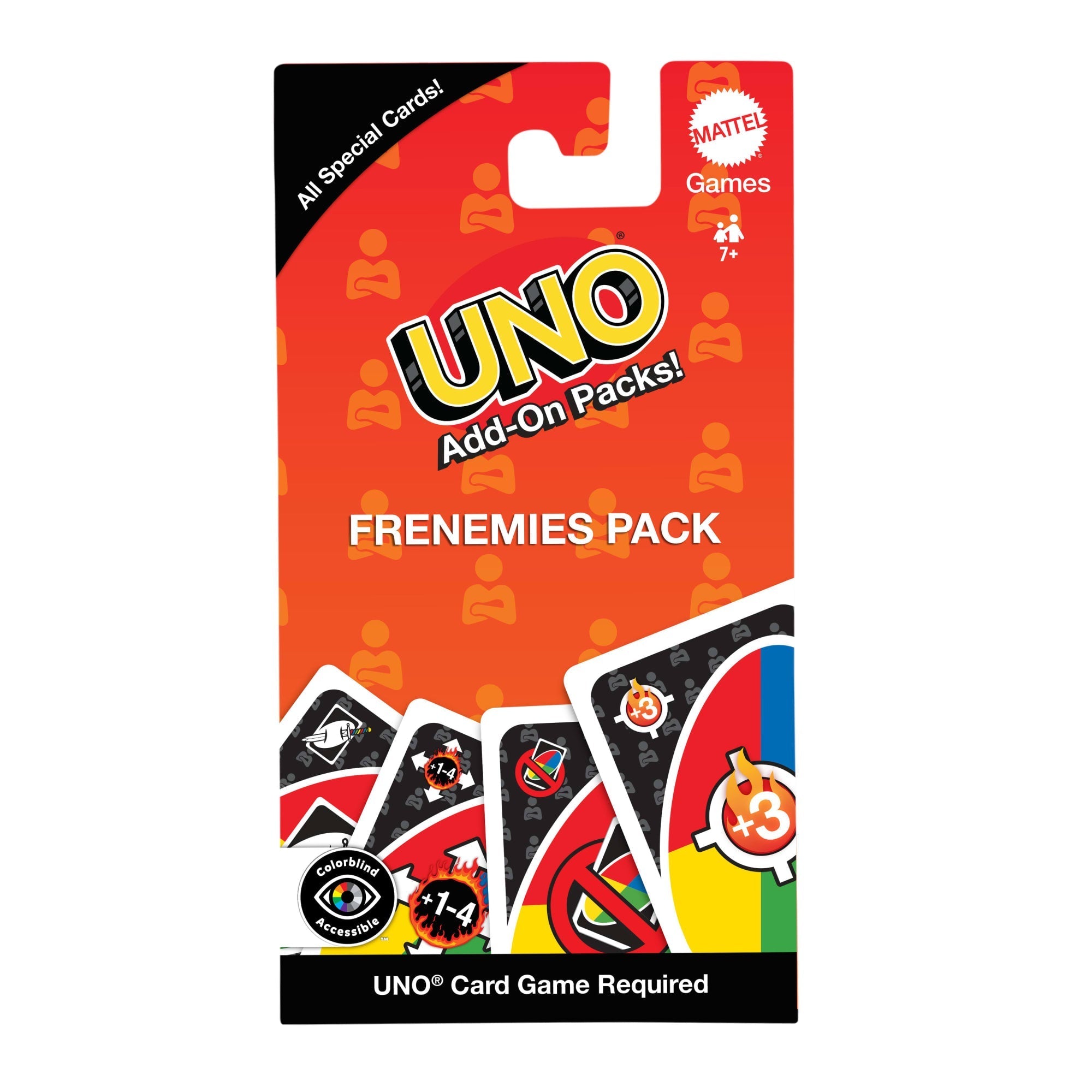 UNO Juego de Cartas Paquetes Complementarios