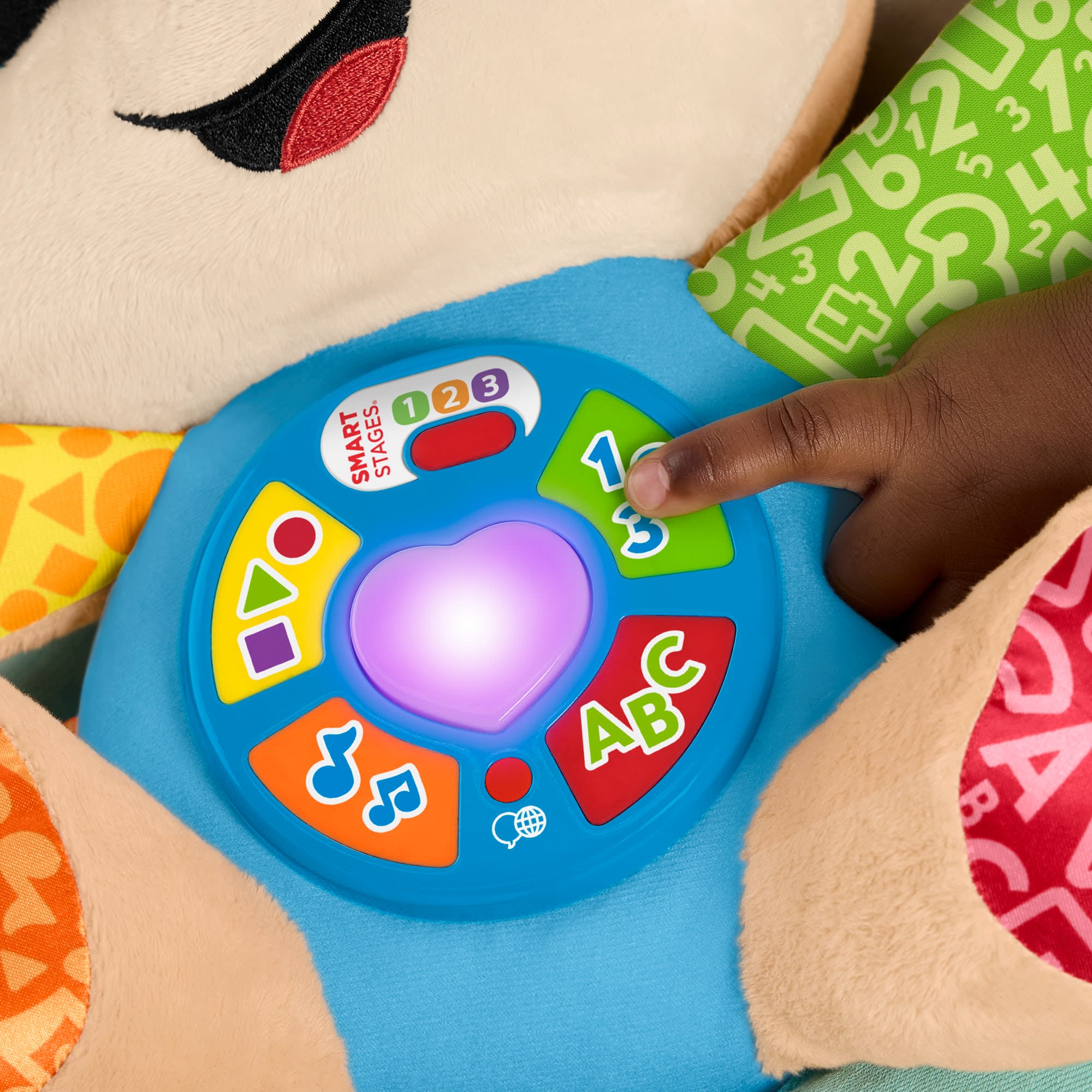 Fisher-Price Ríe y Aprende Juguete para Bebés Perrito Aprende Conmigo