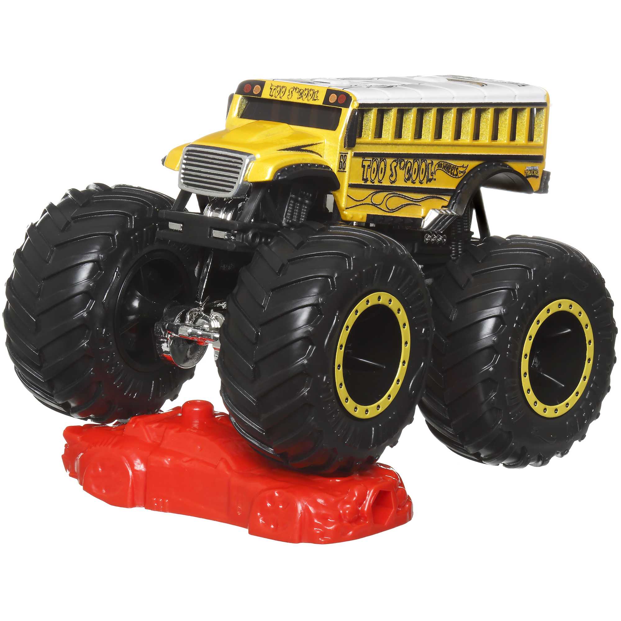 Hot Wheels Monster Trucks Veículo de Brinquedo Carro Surpresa Escala 1:64