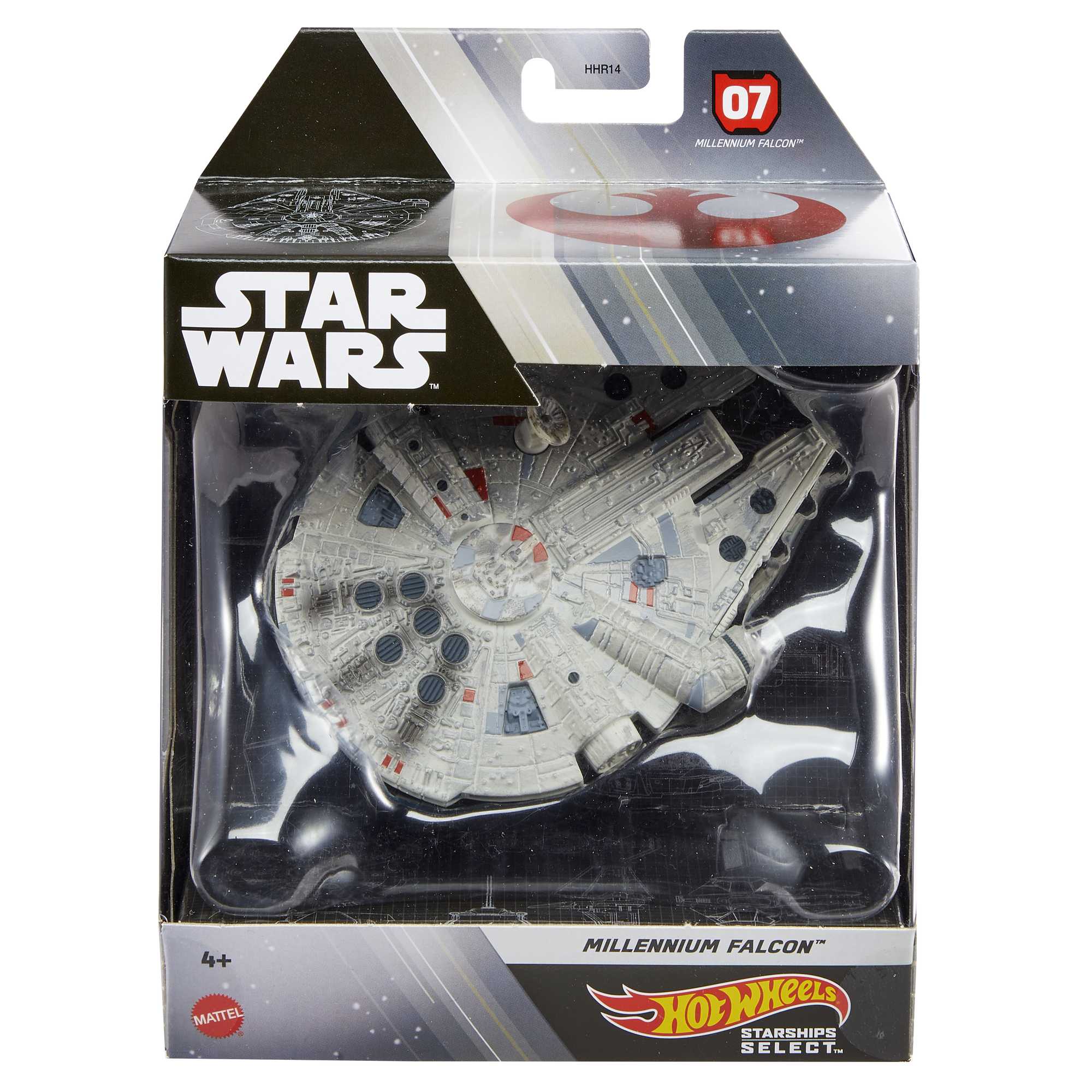 Hot Wheels Collector Veículo de Brinquedo Star Wars Falcão do Milênio