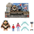 Minecraft – Coffret Figurines –Une Échappée Bien Pensée, 3 Fig./4 Acc.