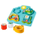 Fisher-Price Casse-Tête Véhicules, Formes et Sons, Musique et Lumières
