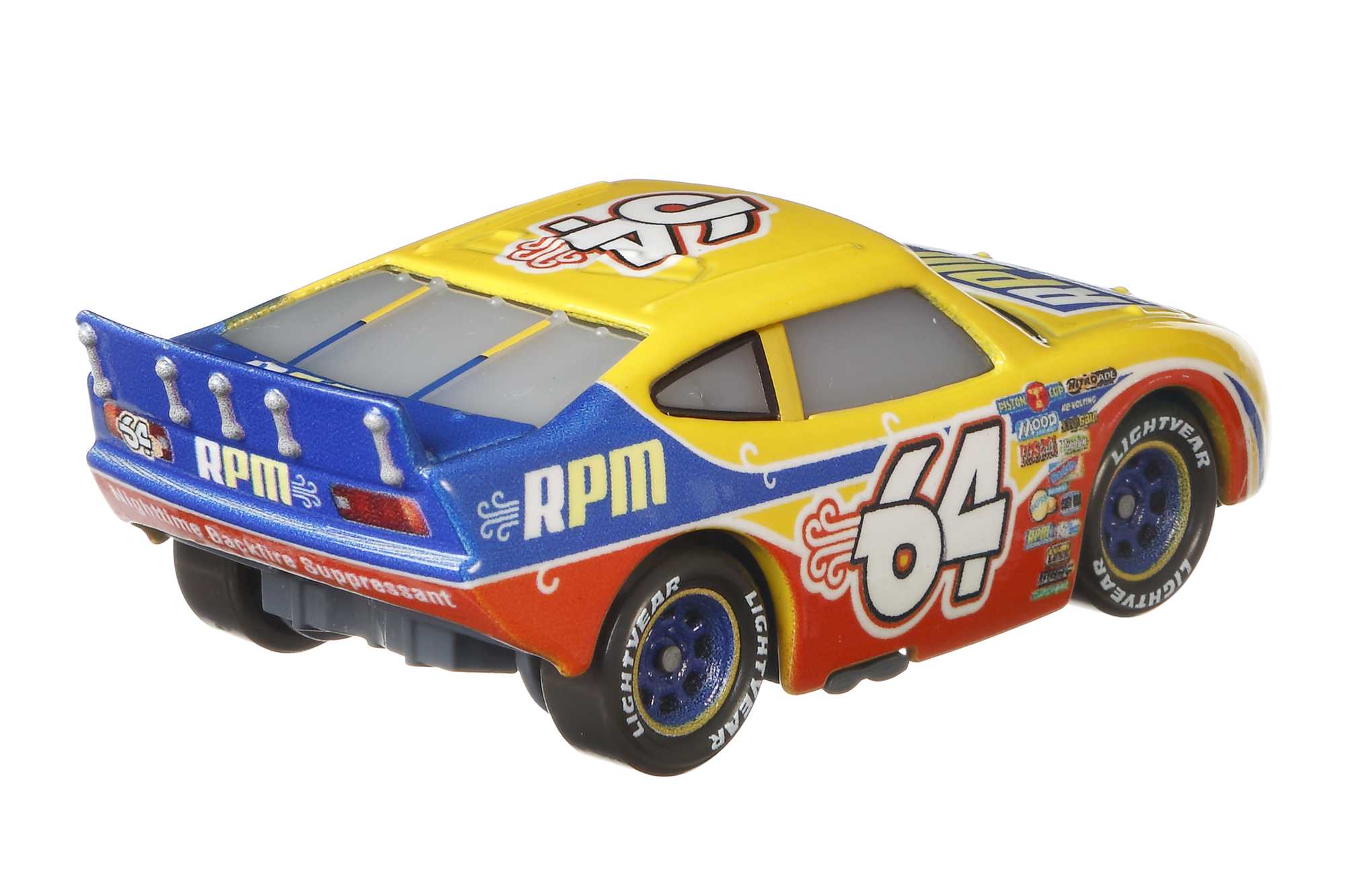 Carros da Disney e Pixar Diecast Veículo de Brinquedo RPM 64