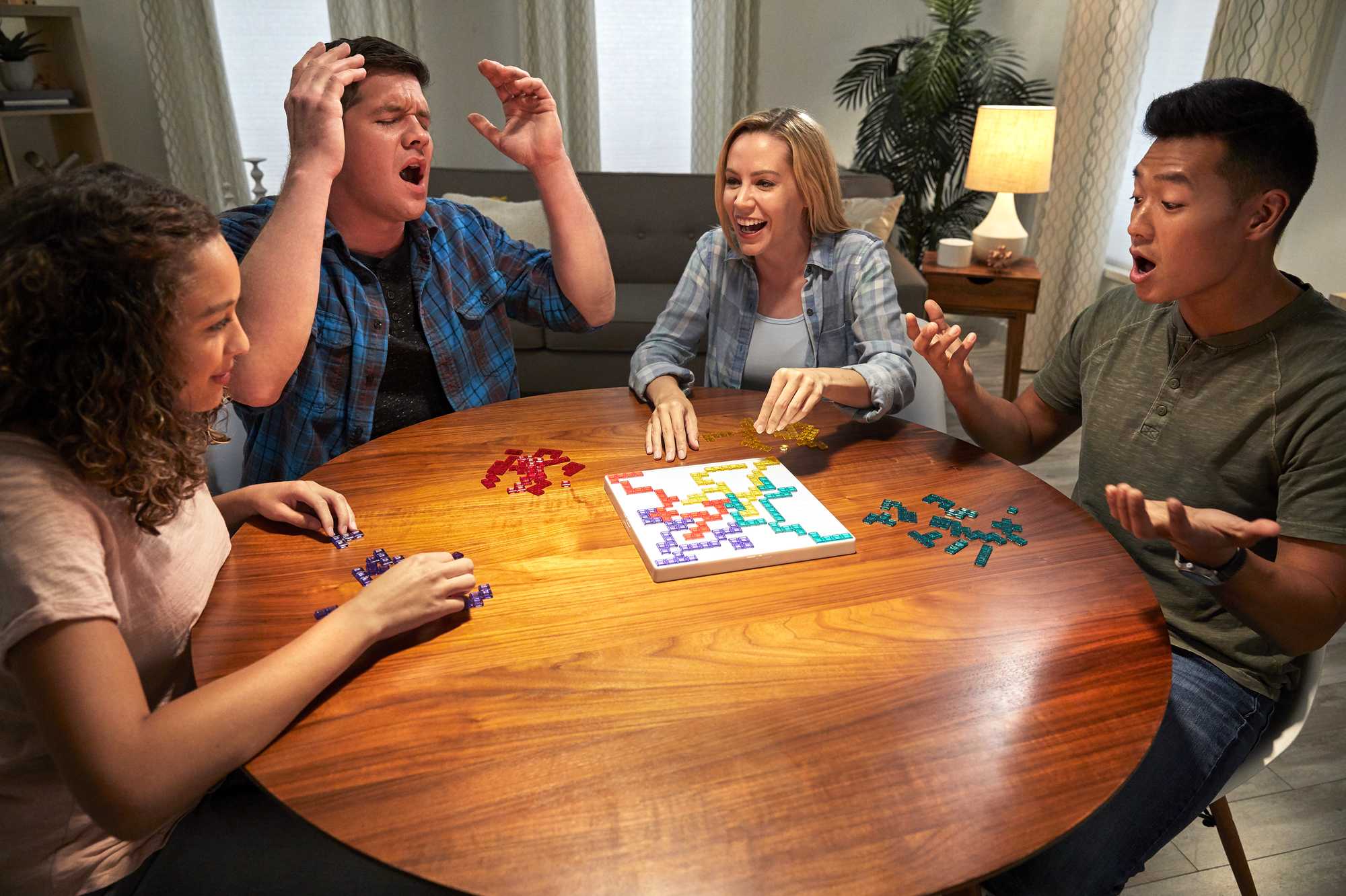 Mattel Games Juego de Mesa Blokus