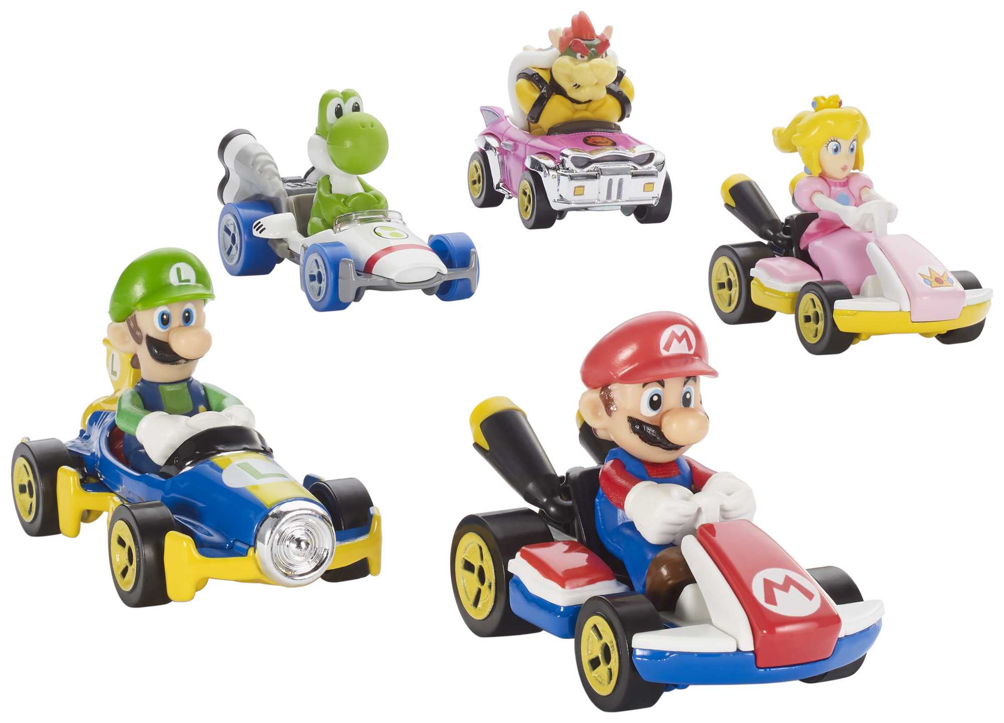 Hot Wheels Mario Kart Vehículo de Juguete Bowser Badwagon