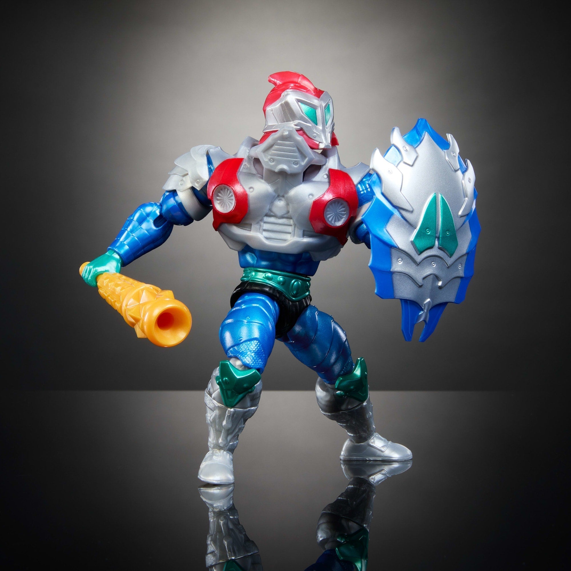Masters of the Universe Turtles of Grayskull Figura de Acción Mekaneck de 5.5 pulgadas